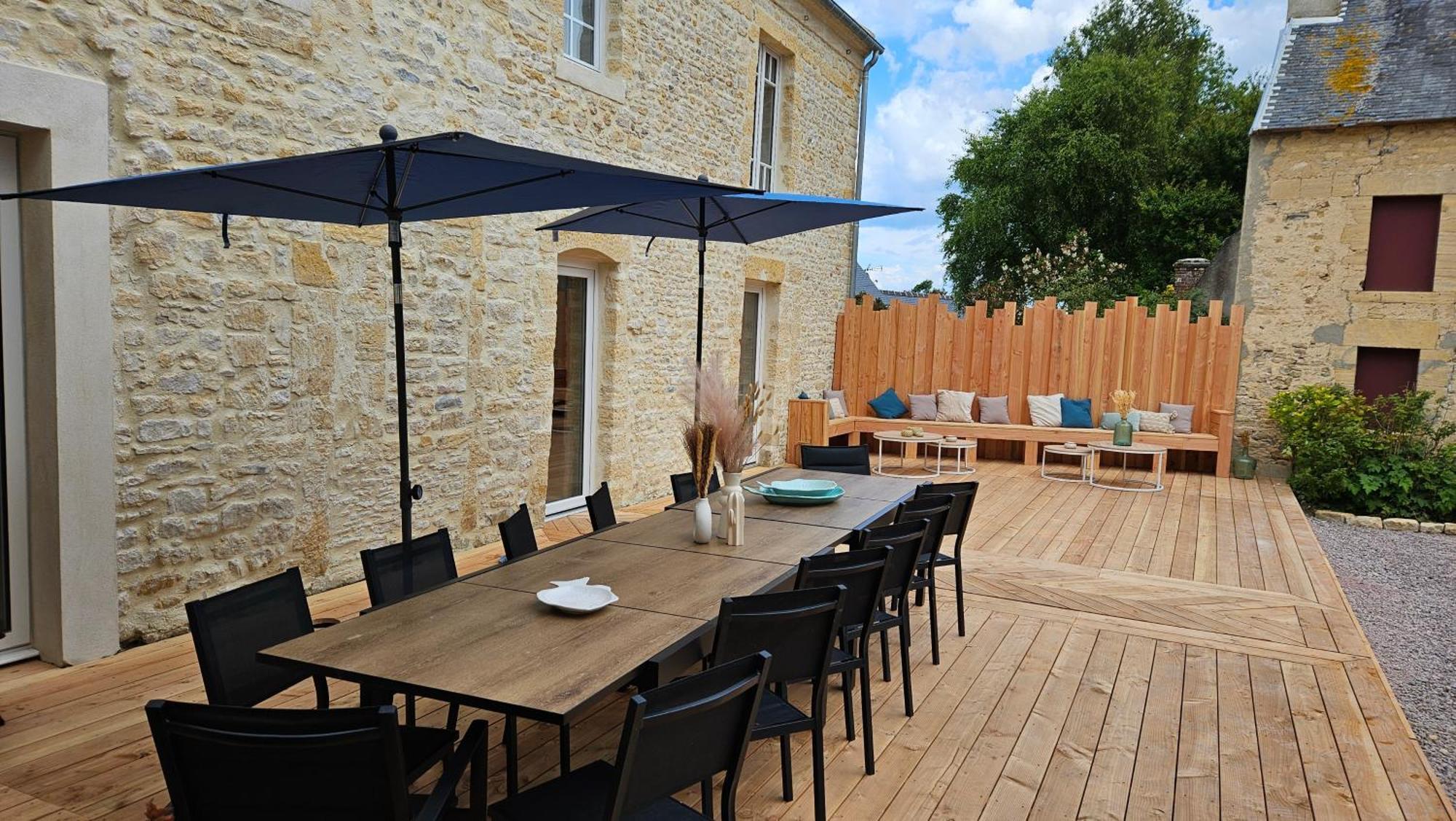L'Echo Des Vagues Villa Longues-sur-Mer Exterior photo